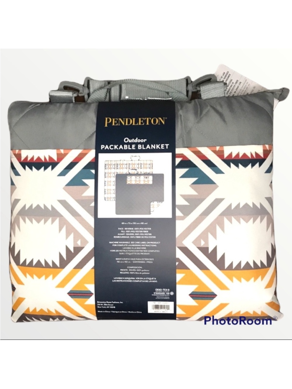 Pendleton Outdoor Packable Blanket White Sands Picnic Camping Tailgating Outdoor